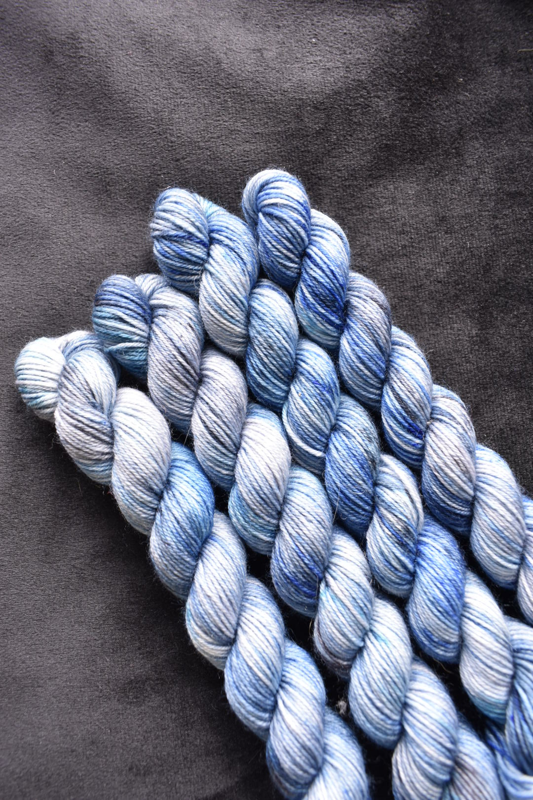 Minis - Ooak bleu