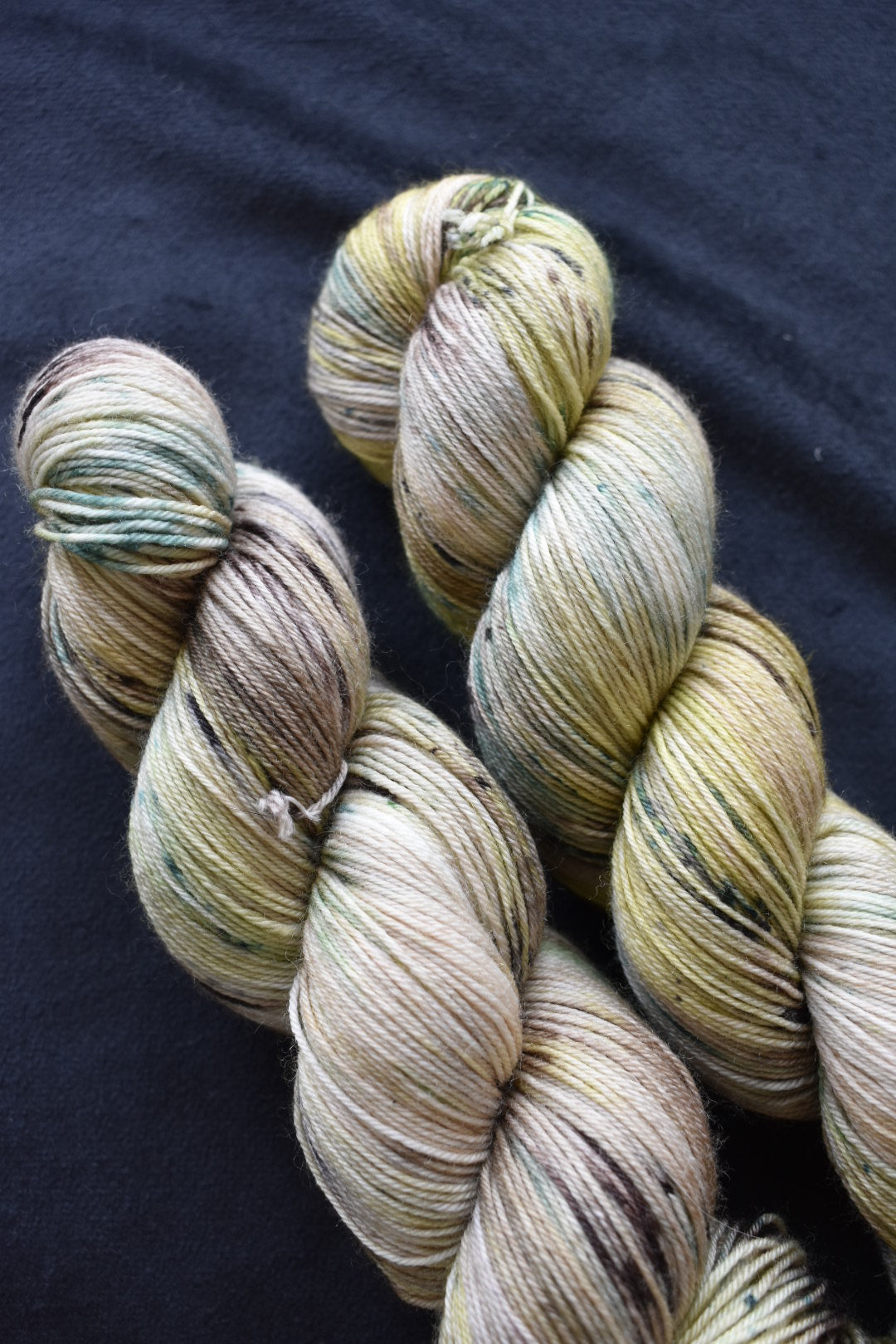 Sock - Ooak beige jaune