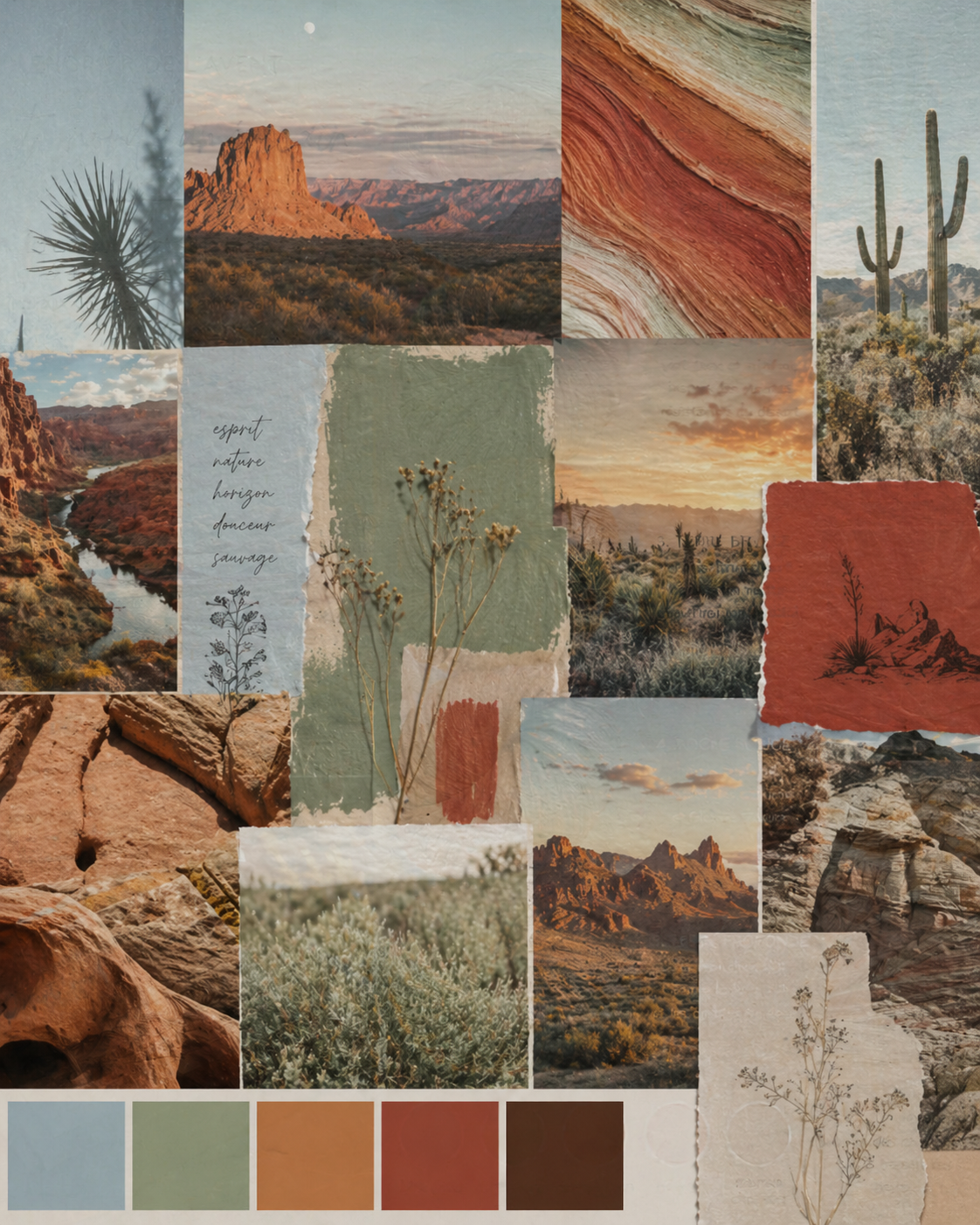 Calendrier Desert Dream - 4 semaines