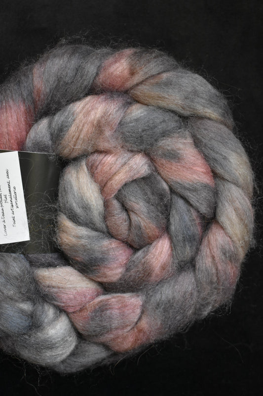 Polwarth Alpaga Soie NSW - Coeur de dragon