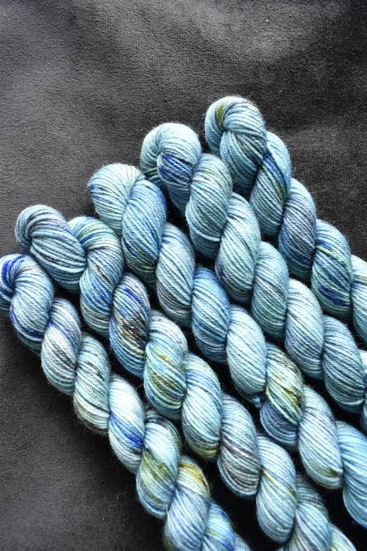 Minis - Ooak bleu jaune