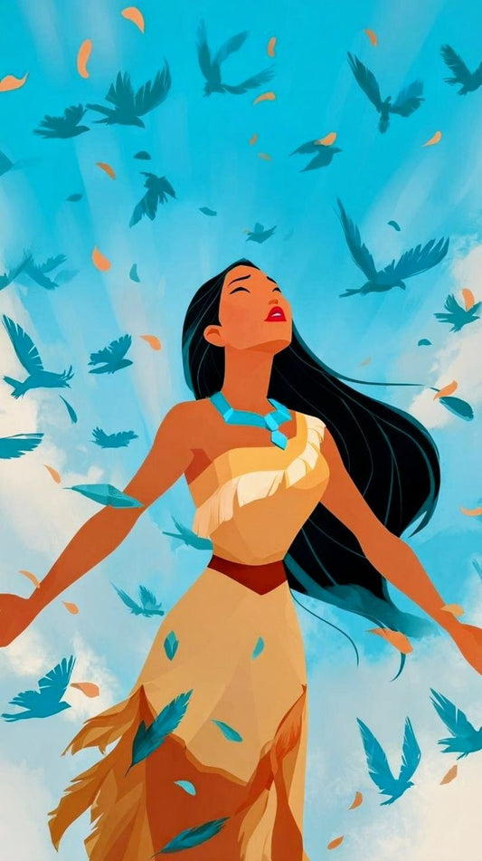 Calendrier Pocahontas - La fille de l'air 25 jours