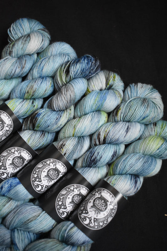 Half Sock - Coco blue tart