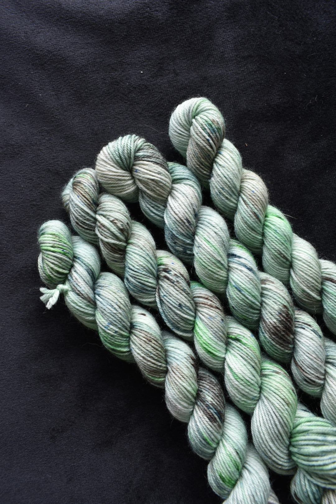 Minis - Ooak vert noir